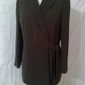 Le Suit Size 12 Blazer with Side wrap